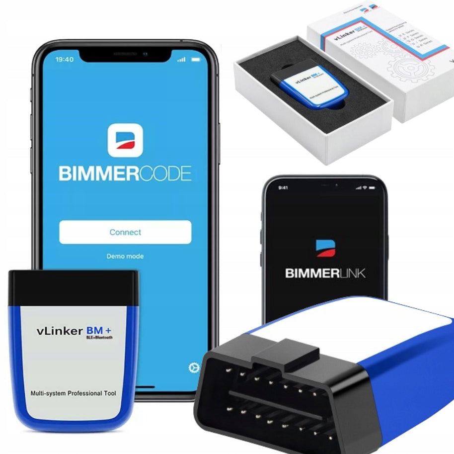 DIAGNOSTIC INTERFACE FOR BIMMERCODE BMW BIMMERLINK BIMMERTOOL VLINKER BM+