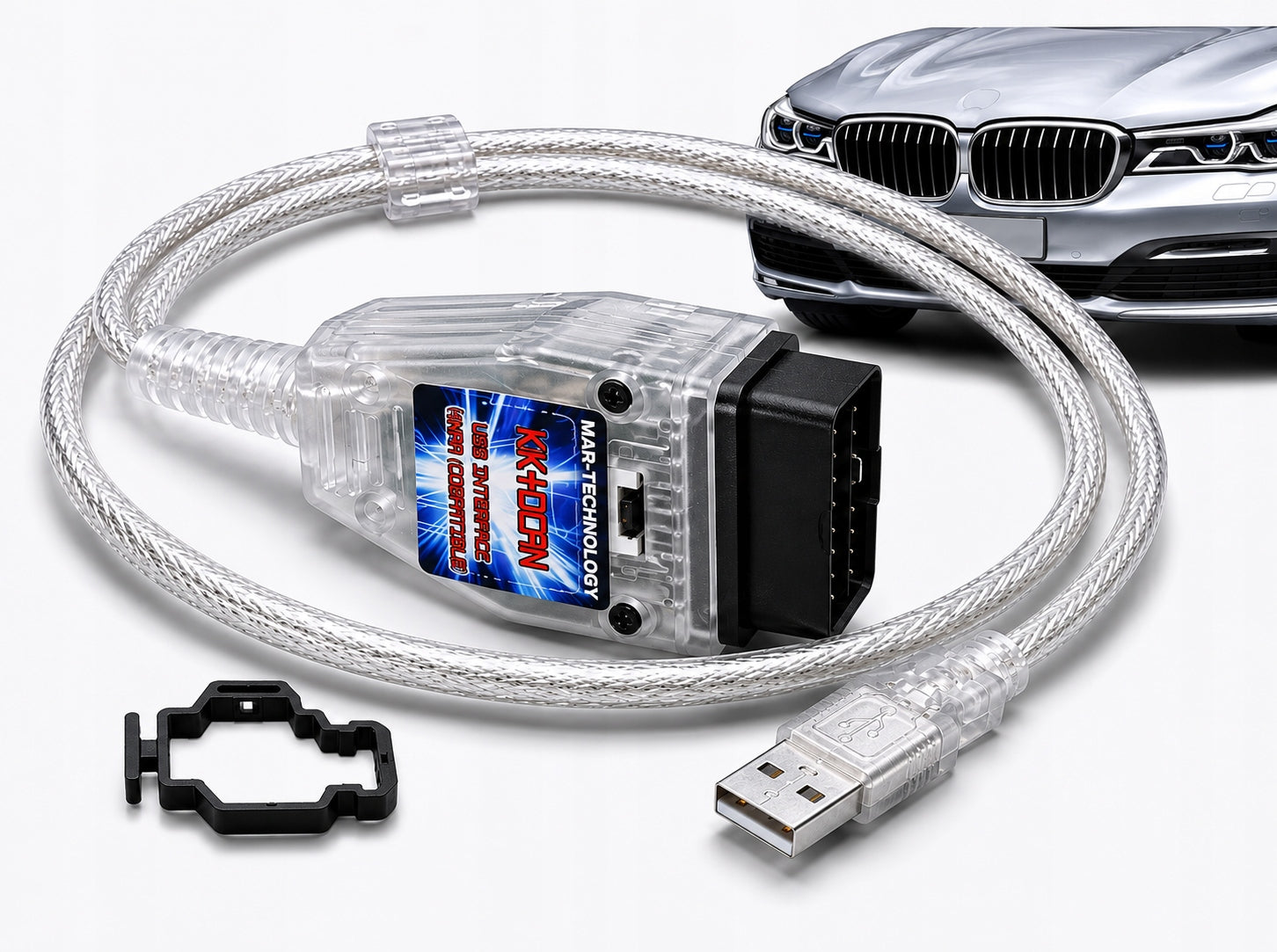 DIAGNOSTIC INTERFACE INPA 3K + DCAN V5.49 OBD2 2026 BMW E60 E46 E38 E90