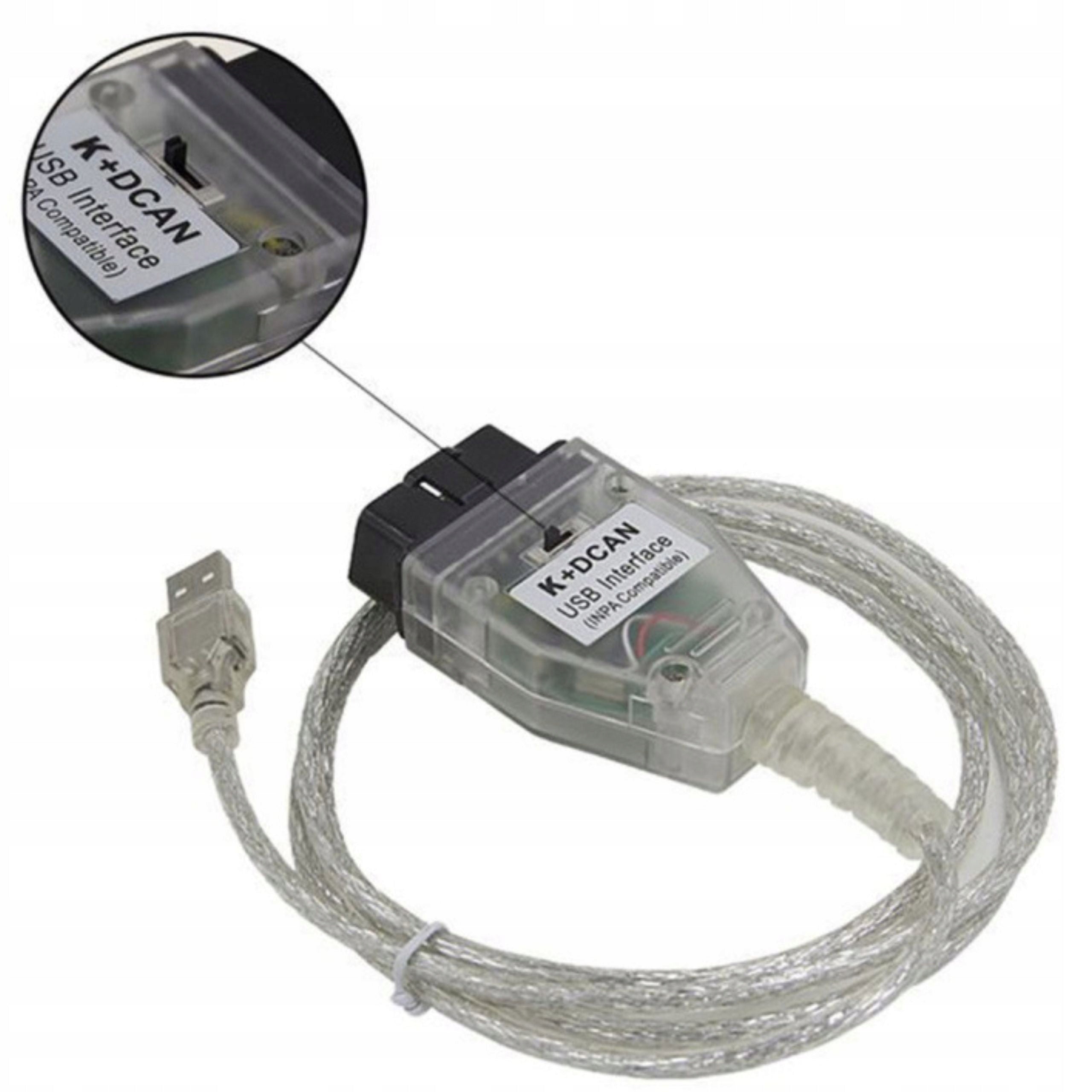 DIAGNOSTIC INTERFACE K+DCAN OBD2 INPA ISTA FOR BMW E E36 E46 E60 E90 E65 Brand GAT