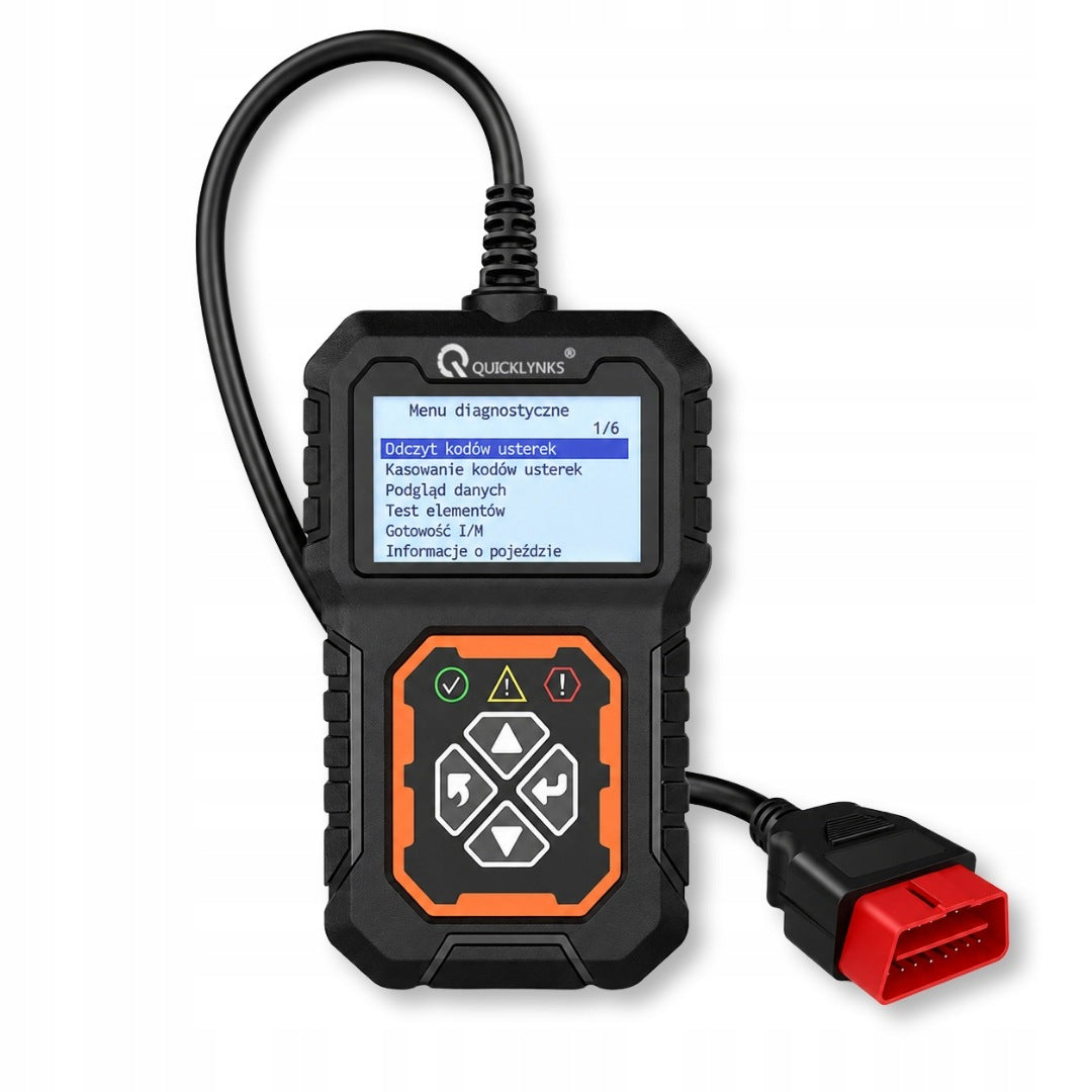 DIAGNOSTIC INTERFACE OBD2 T31 V2 TESTER Polish SCANNER MENU CHECK ENGINE