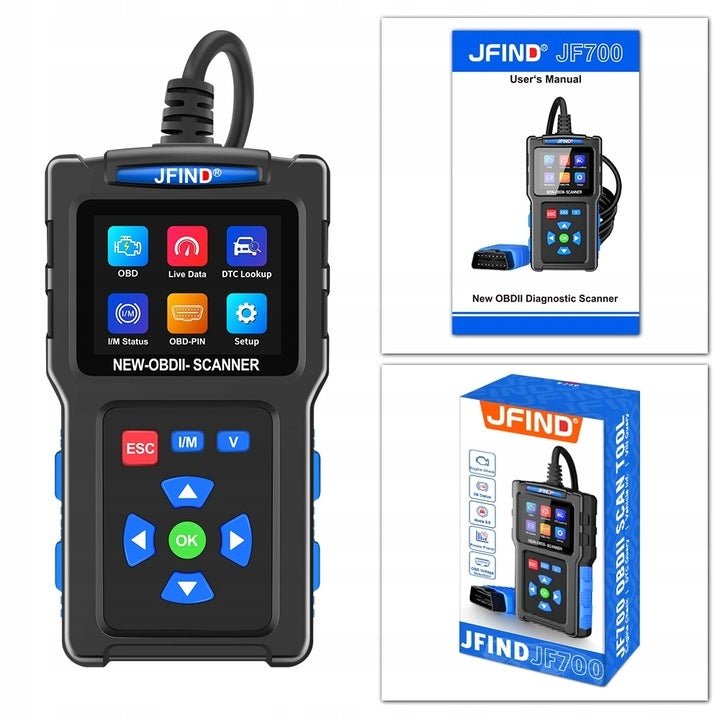 DIAGNOSTIC INTERFACE OBD2 TESTER Polish ERROR SCANNER CHECK Brand no brand