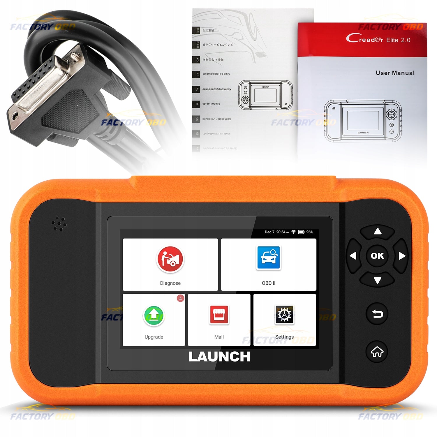 DIAGNOSTIC INTERFACE OBD2 VAG AUDI SEAT SKODA VW BMW MINI MERCEDES BENZ