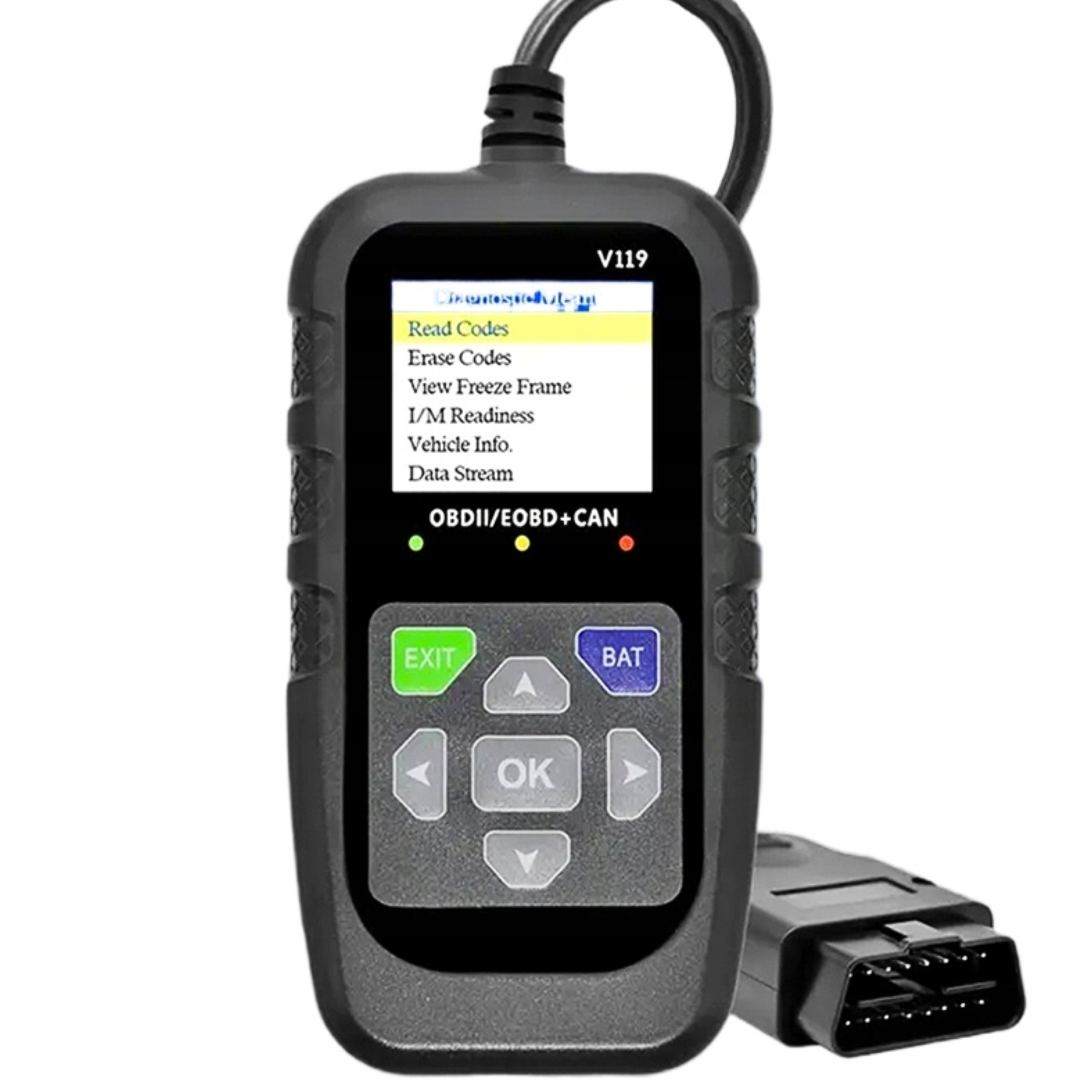 DIAGNOSTIC INTERFACE TESTER OBD2 Polish SCANNER PL Reading Delete