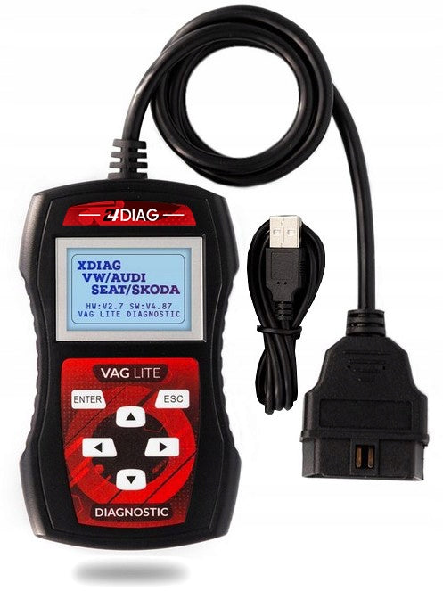 DIAGNOSTIC SCANNER VAG LITE VW AUDI SEAT SKODA INTERFACE OBD2 TESTER j.PL