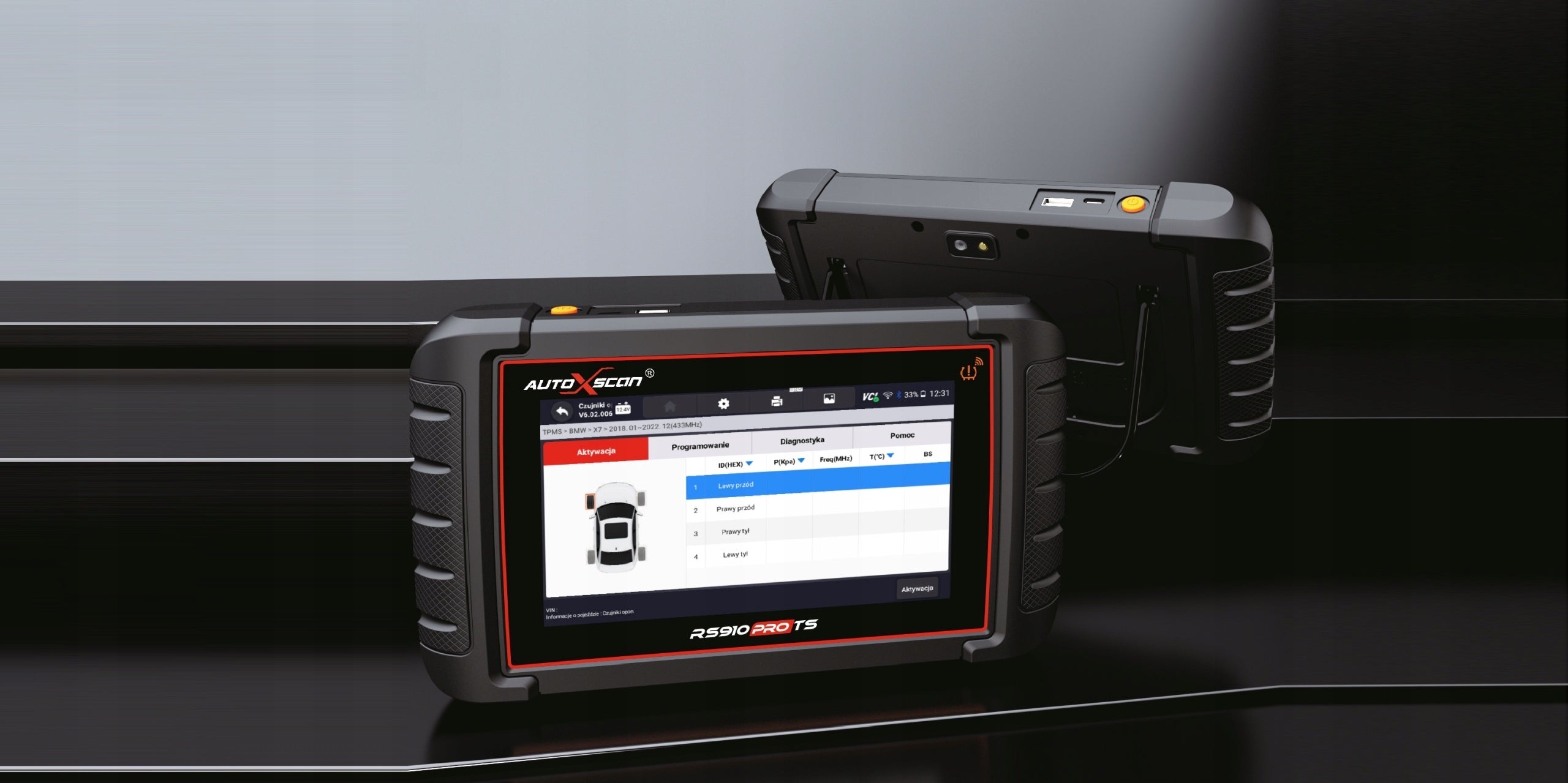 DIAGNOSTIC TESTER AUTOXSCAN RS910 PRO TS Manufacturer code 330782