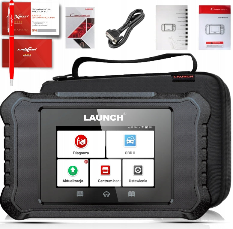DIAGNOSTIC TESTER FORD JEEP CHRYSLER GM LAUNCH Elite 2.0 FGC FULL SOFT Brand Launch