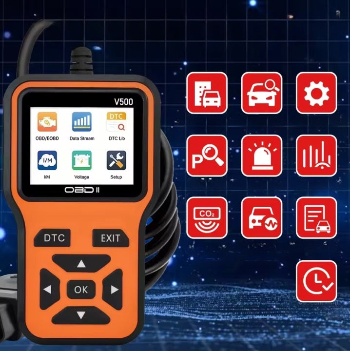 DIAGNOSTIC TESTER INTERFACE OBD2 2025 FOR PASSENGER CARS ERASURE OF ERRORS EAN (GTIN) 5905923224166