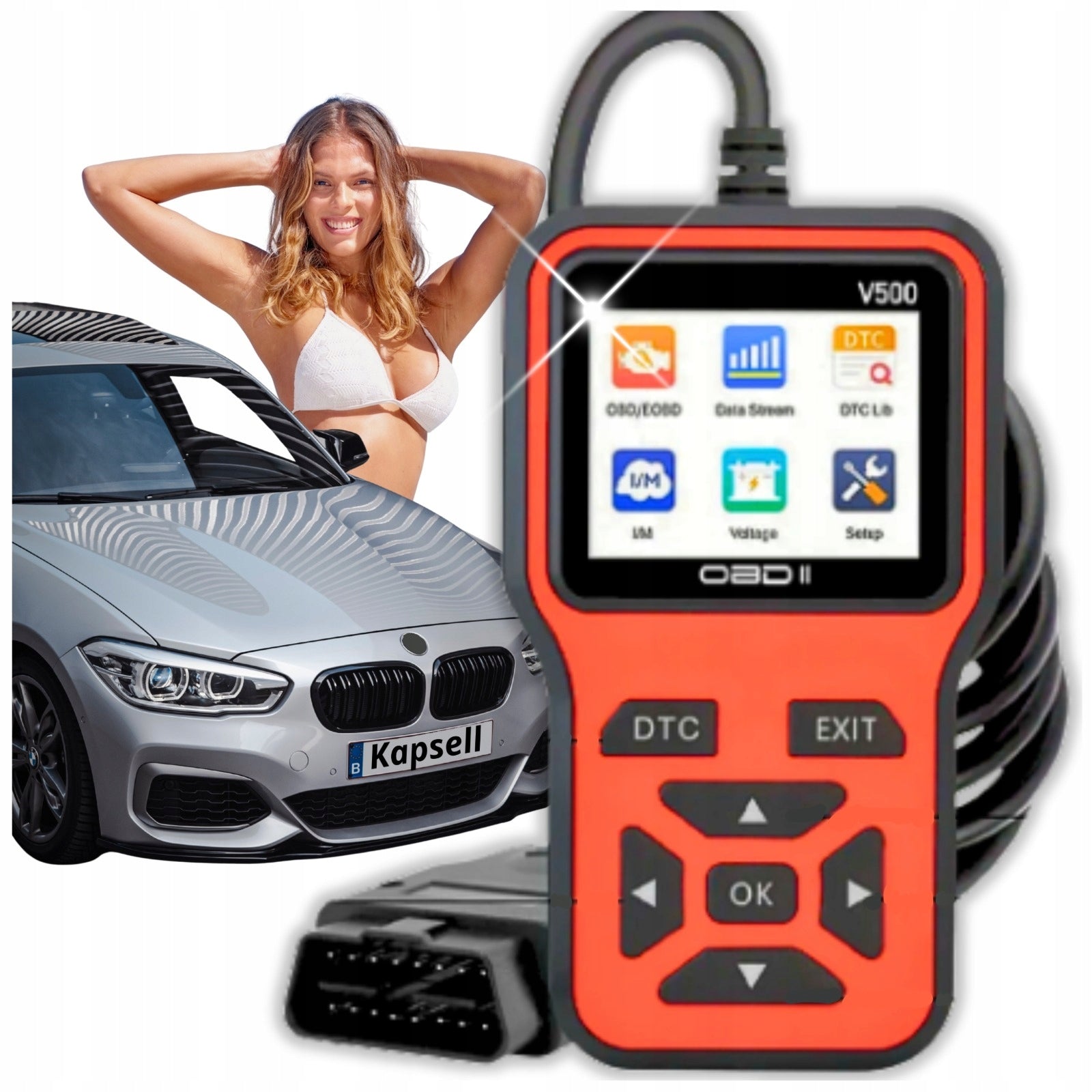 DIAGNOSTIC TESTER INTERFACE OBD2 2025 FOR PASSENGER CARS ERASURE OF ERRORS