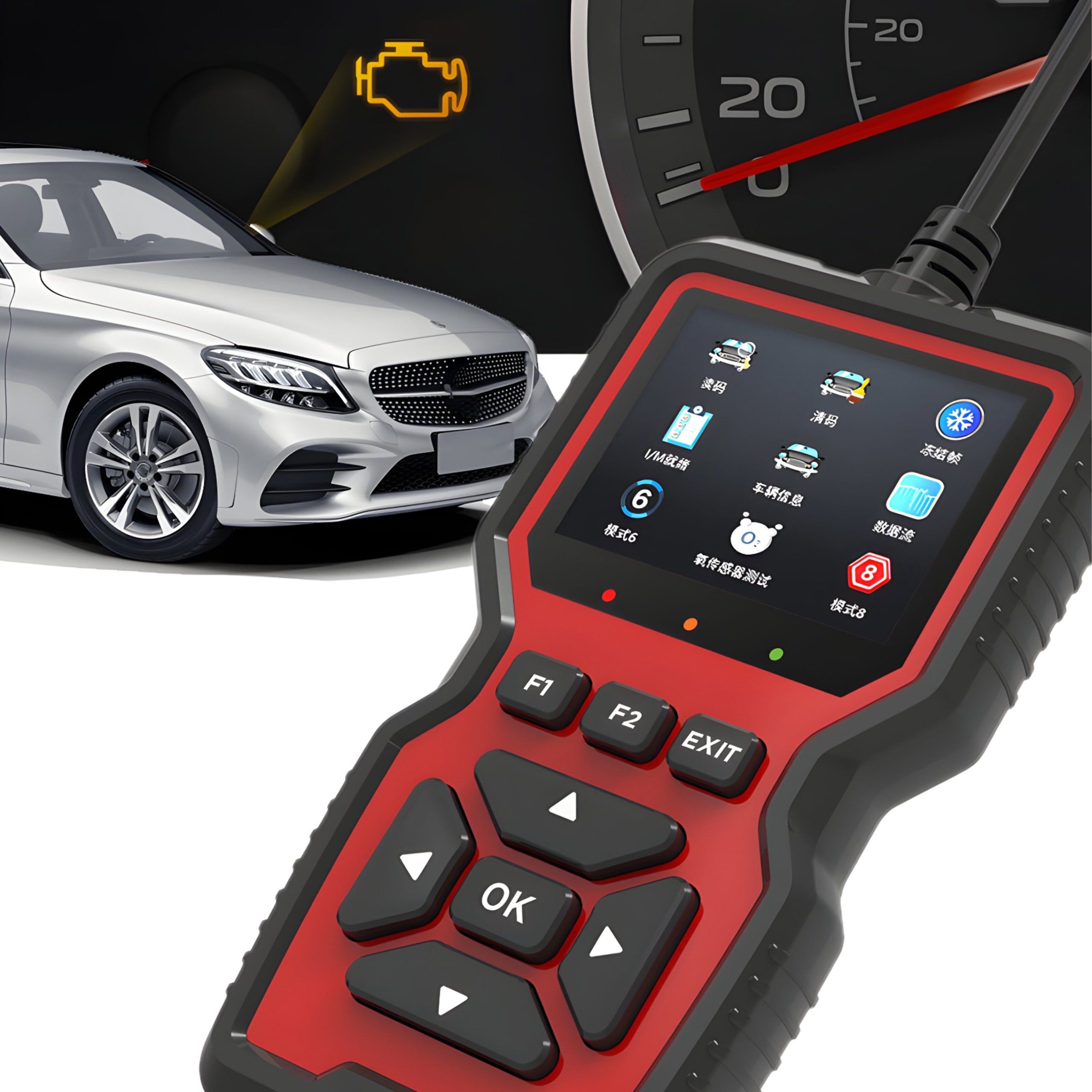 DIAGNOSTIC TESTER INTERFACE OBD2 UNIVERSAL SCANNER FOR CAR COMPUTER Manufacturer code OBD