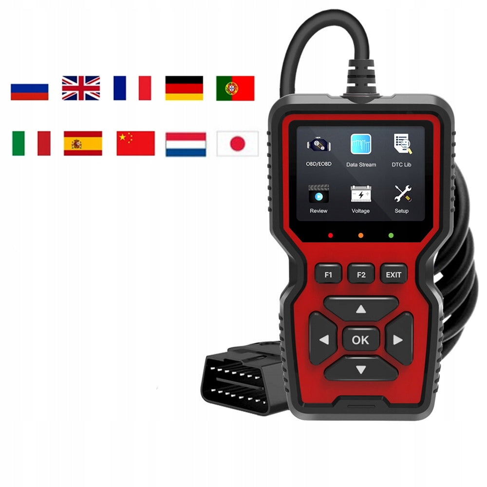 DIAGNOSTIC TESTER INTERFACE OBD2 UNIVERSAL SCANNER FOR CAR V519 Manufacturer code OBD2