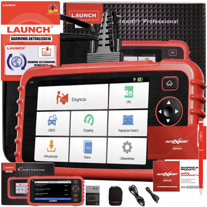 DIAGNOSTIC TESTER LAUNCH PRO 123x FULL PL 22/23