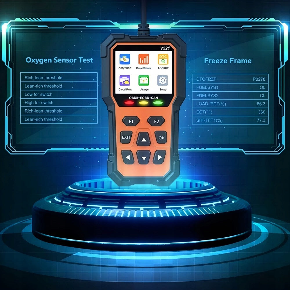 DIAGNOSTIC TESTER OBD INTERFACE ERROR SCANNER Polish Brand no brand