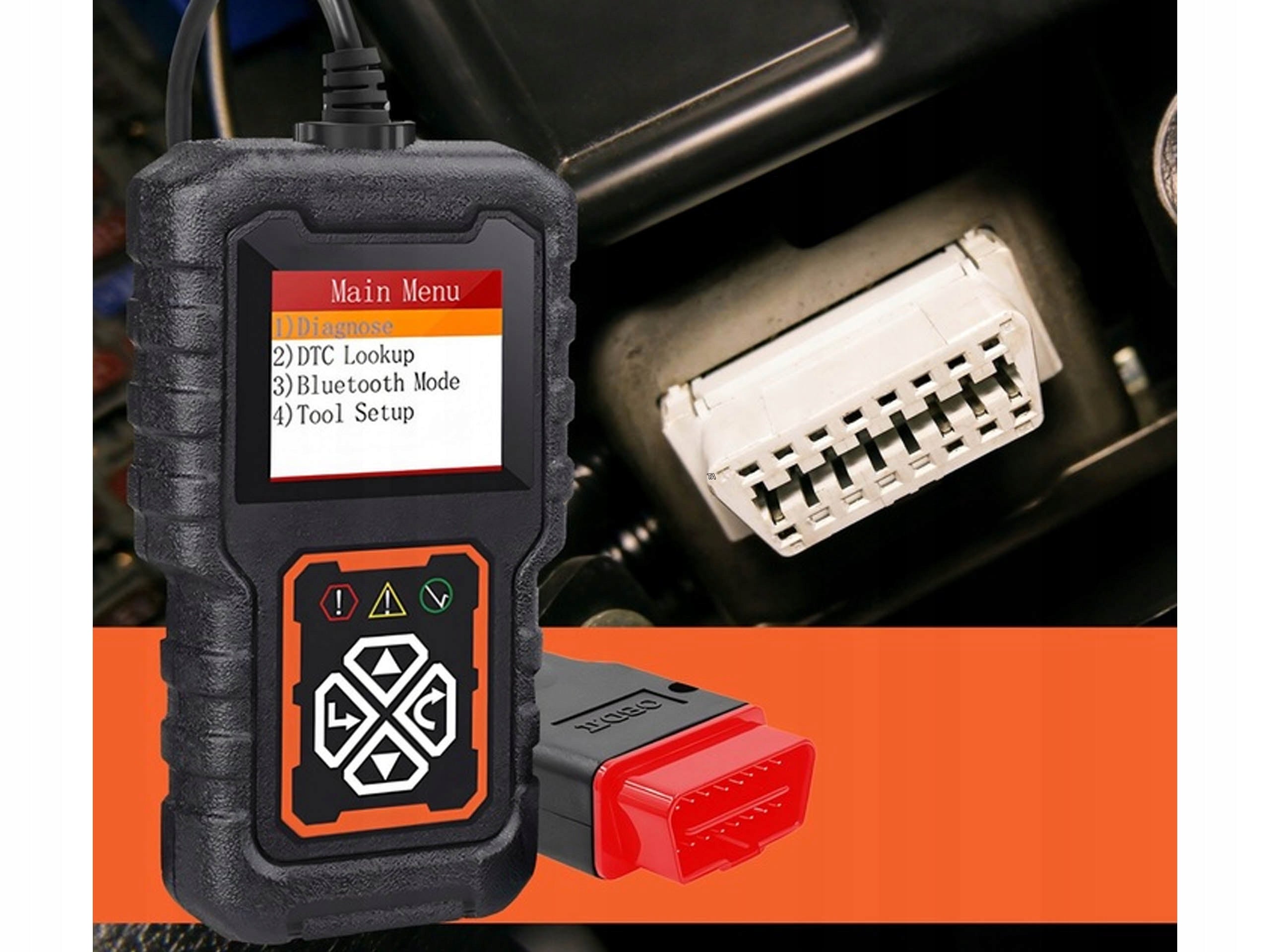 DIAGNOSTIC TESTER OBD2 INTERFACE SCANNER ERROR ERASURE POLISH MENU Brand RETOO