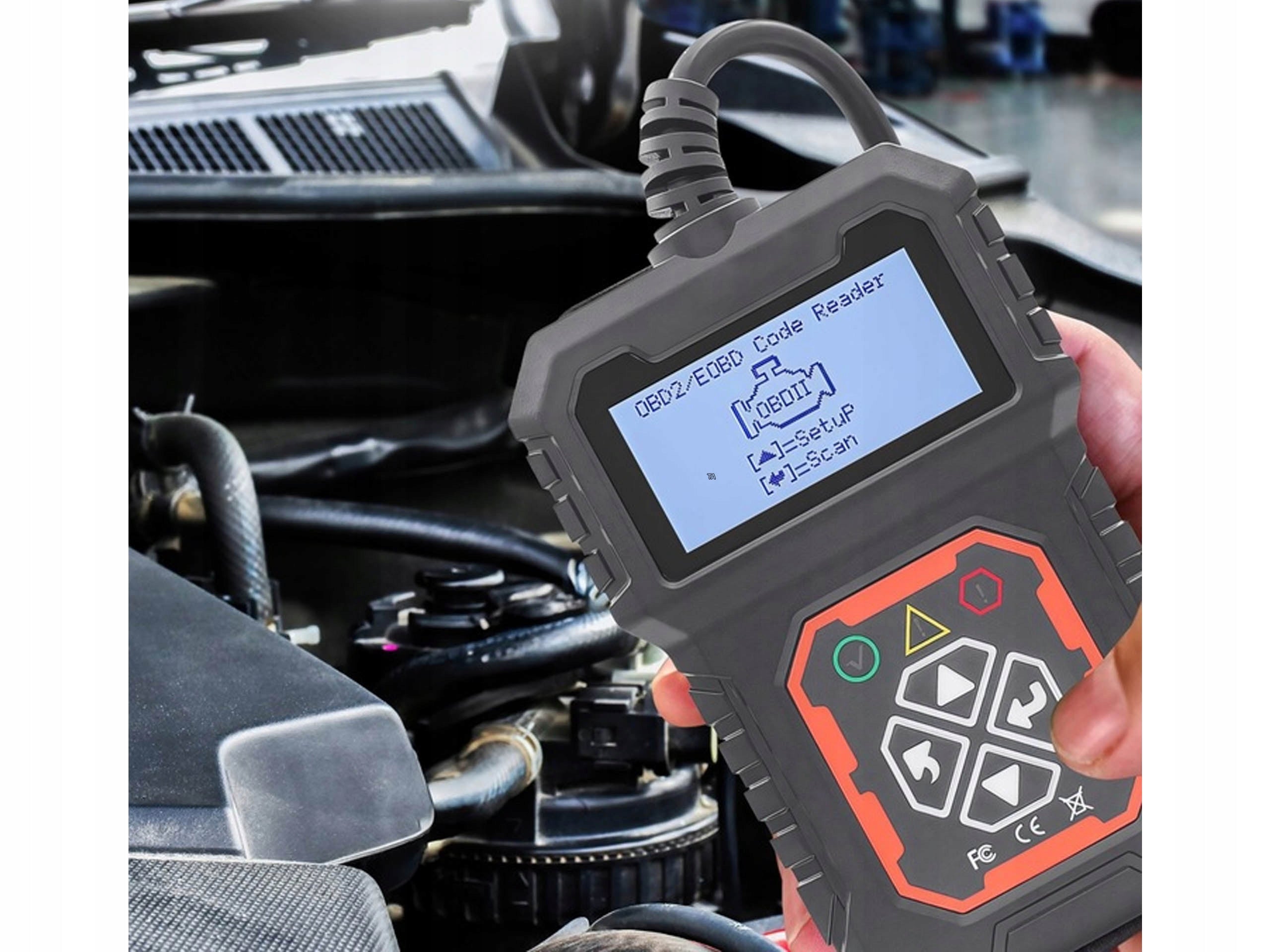 DIAGNOSTIC TESTER OBD2 INTERFACE SCANNER ERROR ERASURE POLISH MENU Manufacturer code R1133