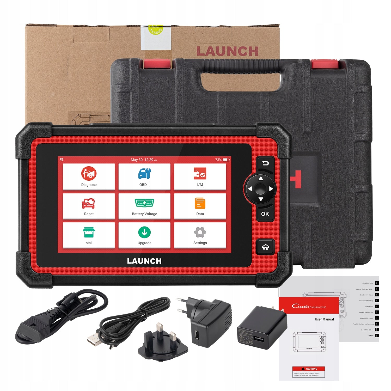 DIAGNOSTIC TESTER OBD2 LAUNCH CRP919E FULL PL