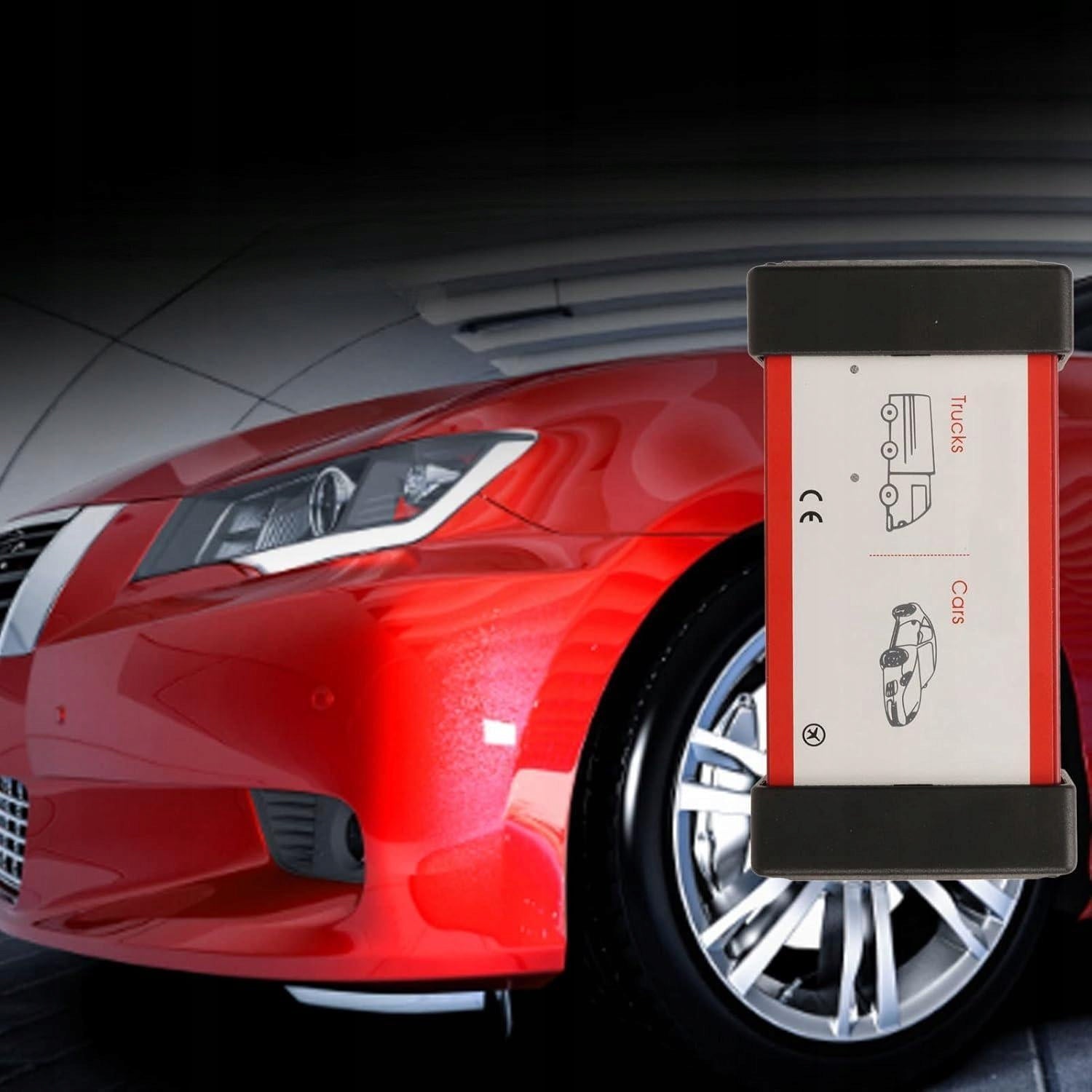 DIAGNOSTIC TESTER SCANNER DIAGNOSTICS OF CAR FAULTS +2 CDS Manufacturer code KW681