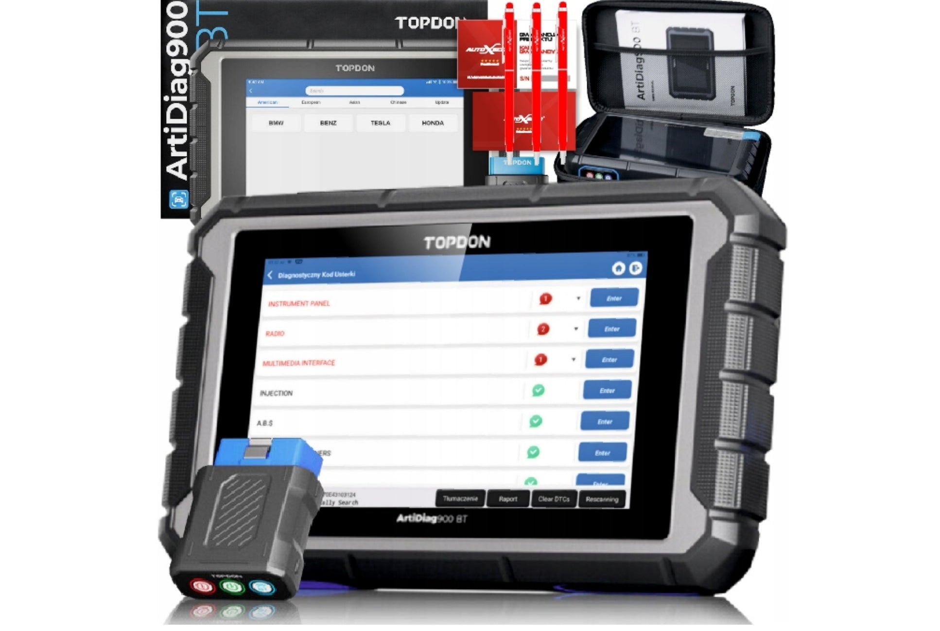 DIAGNOSTIC TESTER TOPDON ArtiDiag900 BT update to 02.03.2028