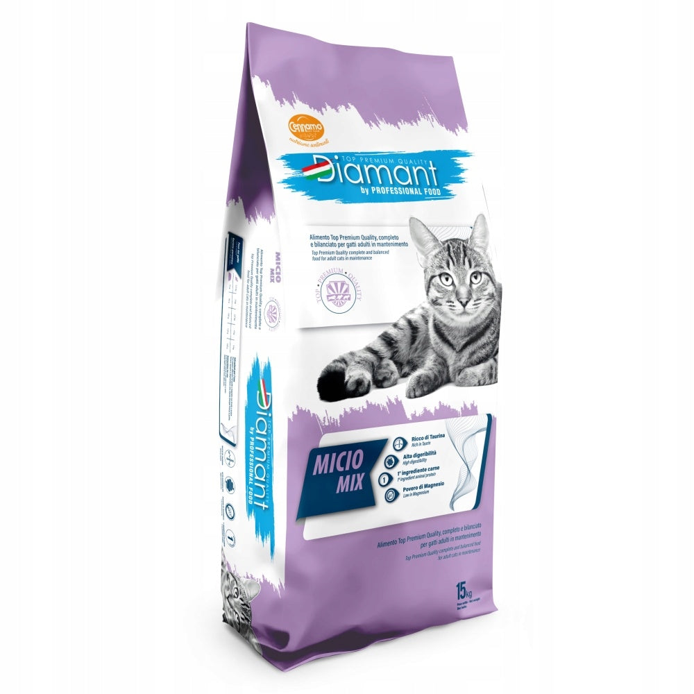 DIAMANT PREMIUM MICIO MIX 15KG * Cennamo *