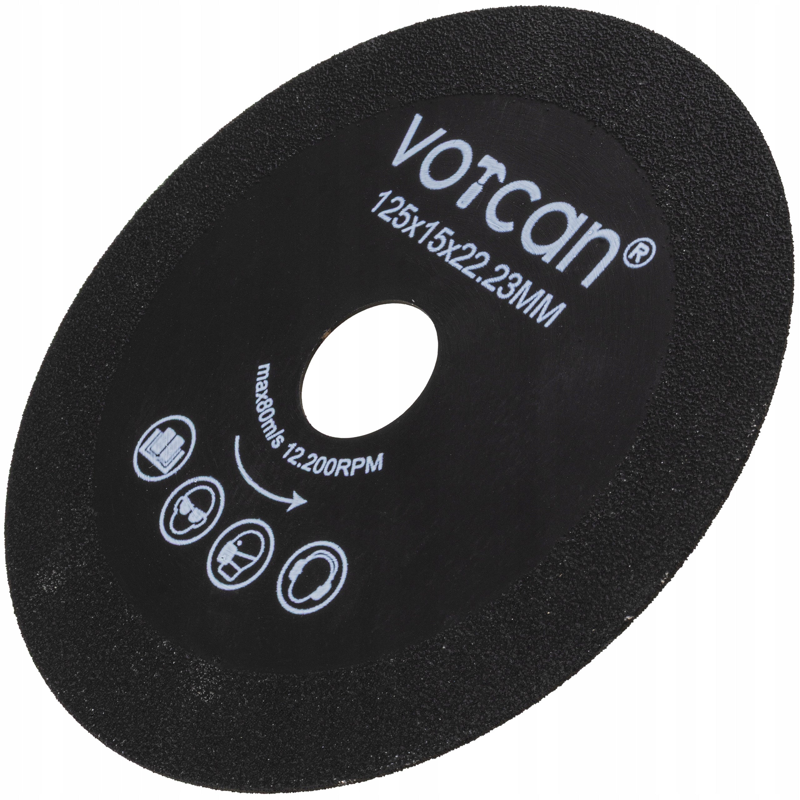 DIAMOND BLADE 125MM PRO GLASS STONEWARE CERAMIC GLAZE CUTTING GRINDING Manufacturer code VC04101