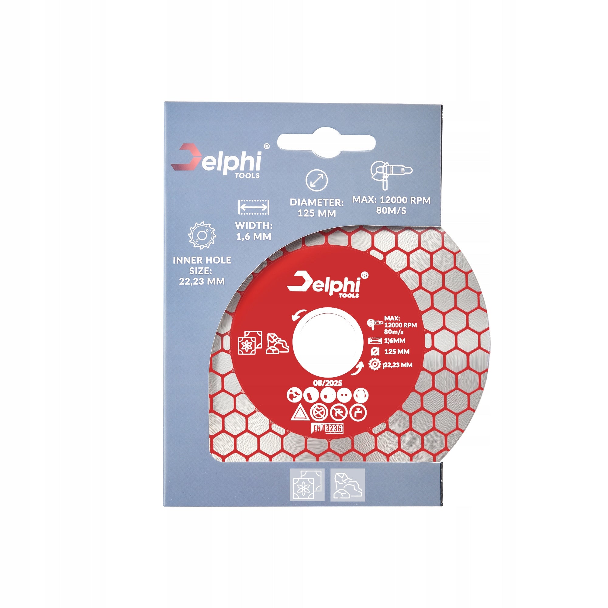 DIAMOND BLADE 125mm FOR CUTTING TILE TILES STONE 125x22,23