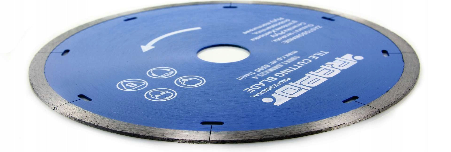 DIAMOND BLADE 250x1.6x30.0 SMOOTH RAPID NO JAGGED EDGES 08717 EAN (GTIN) 5901969103694