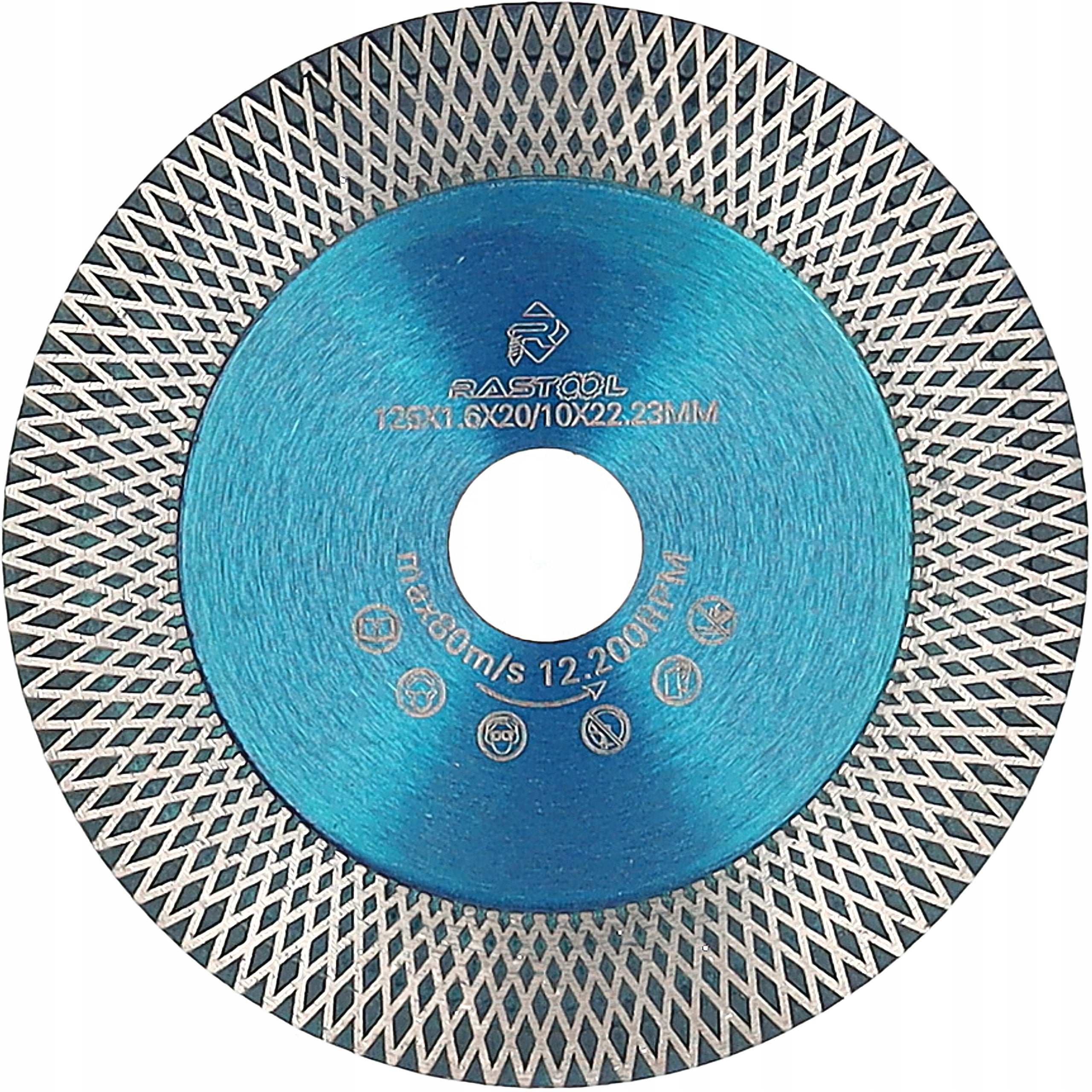 DIAMOND BLADE FOR CUTTING STONEWARE GRINDING OF SINTER GLAZE TILES 125MM