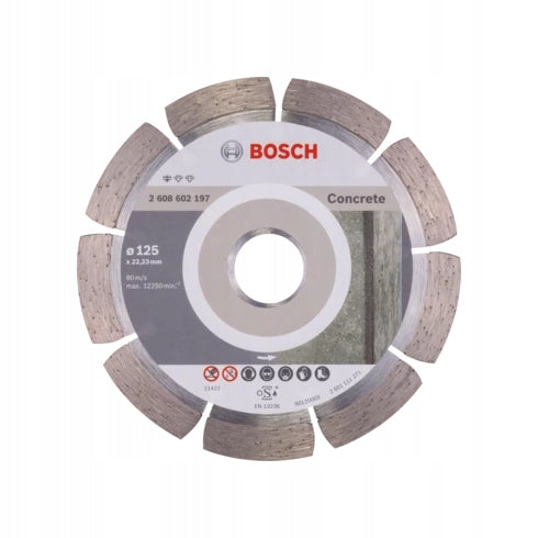 DIAMOND BLADE STANDARD OF CONCRETE 125MM 2608602197 BOSCH