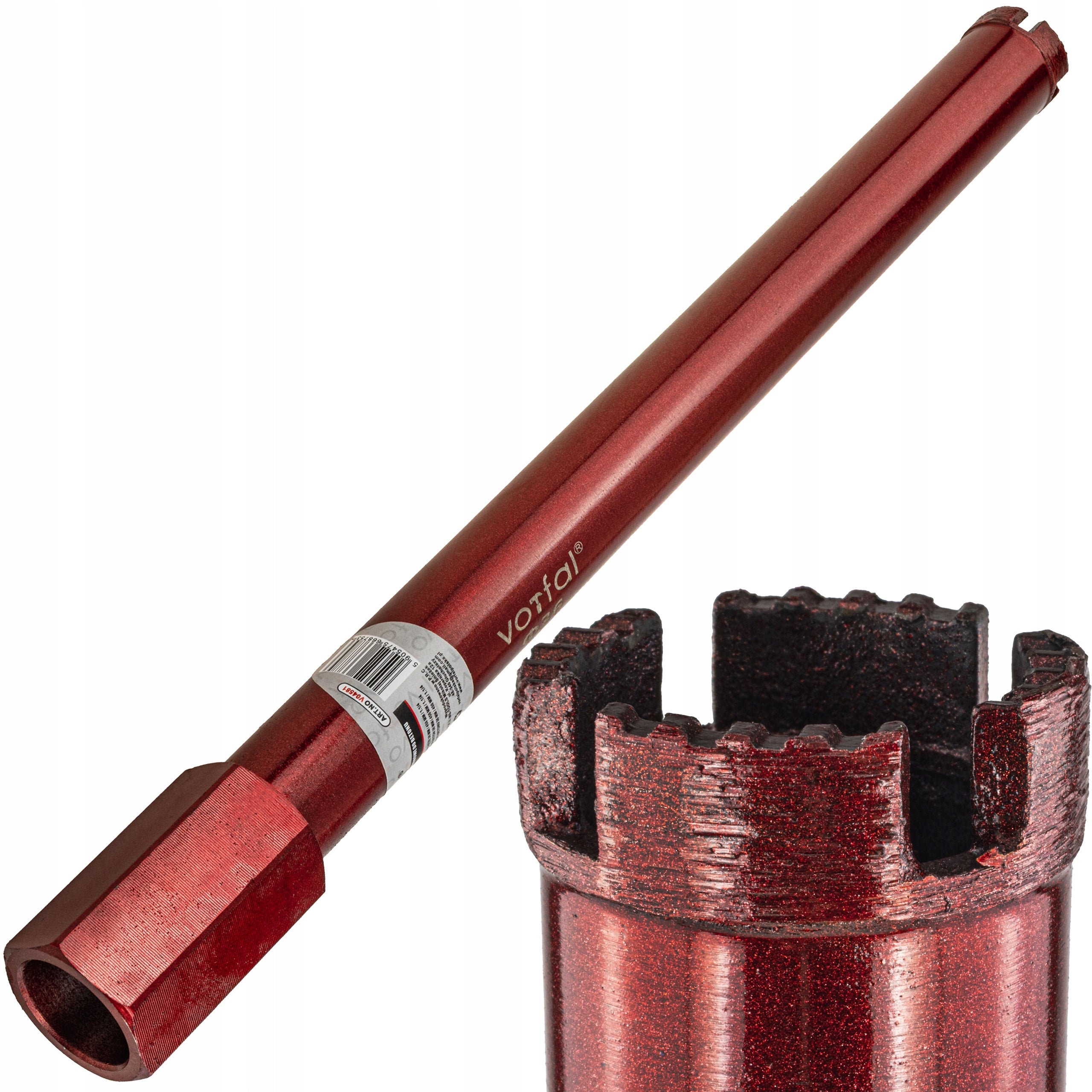 DIAMOND CROWN DRILL BIT FOR CONCRETE 36 x 450mm 1.1/4" DRILLING HOLE SAW