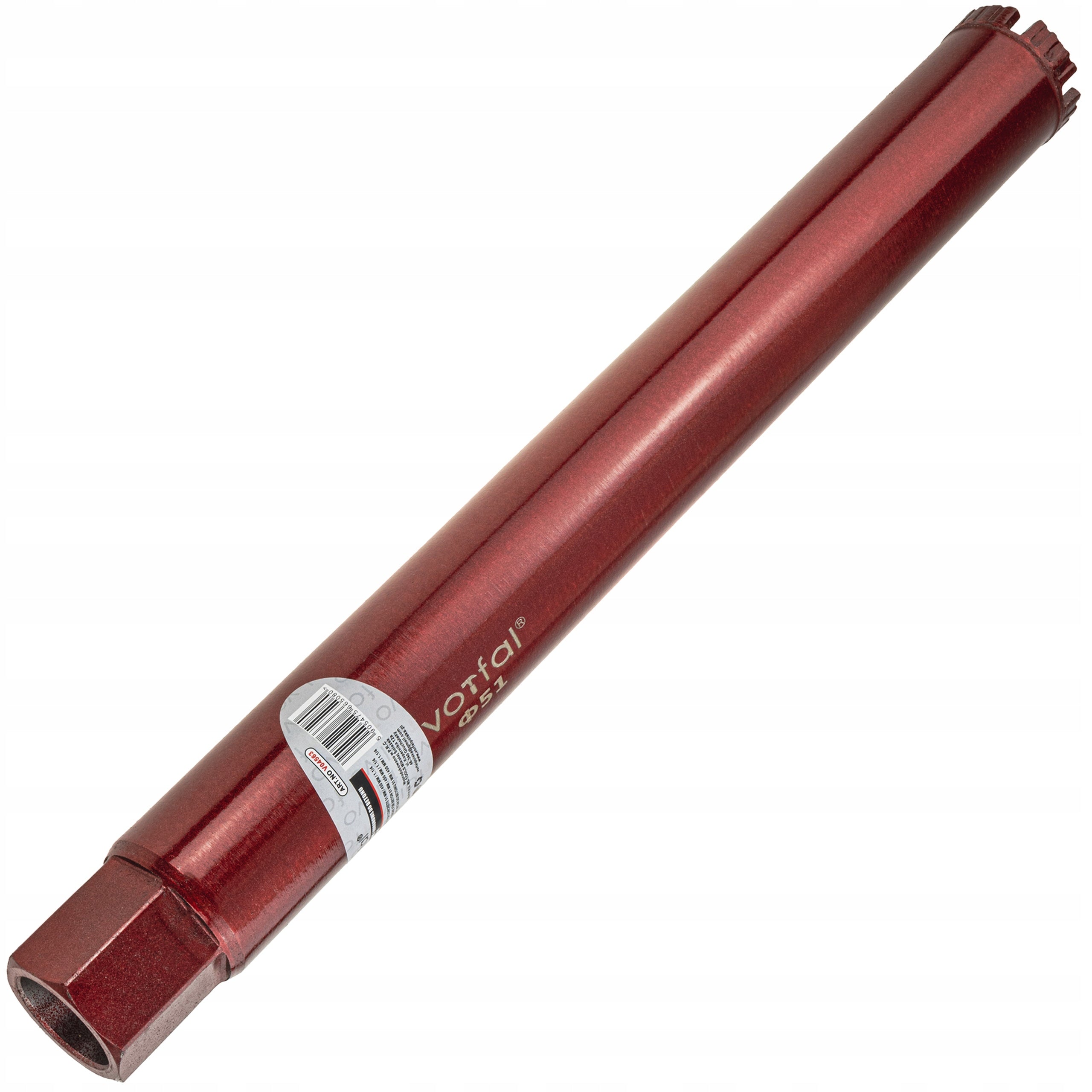 DIAMOND CROWN DRILL BIT FOR CONCRETE 52 x 450mm DRILLING HOLE SAW Packaging status original