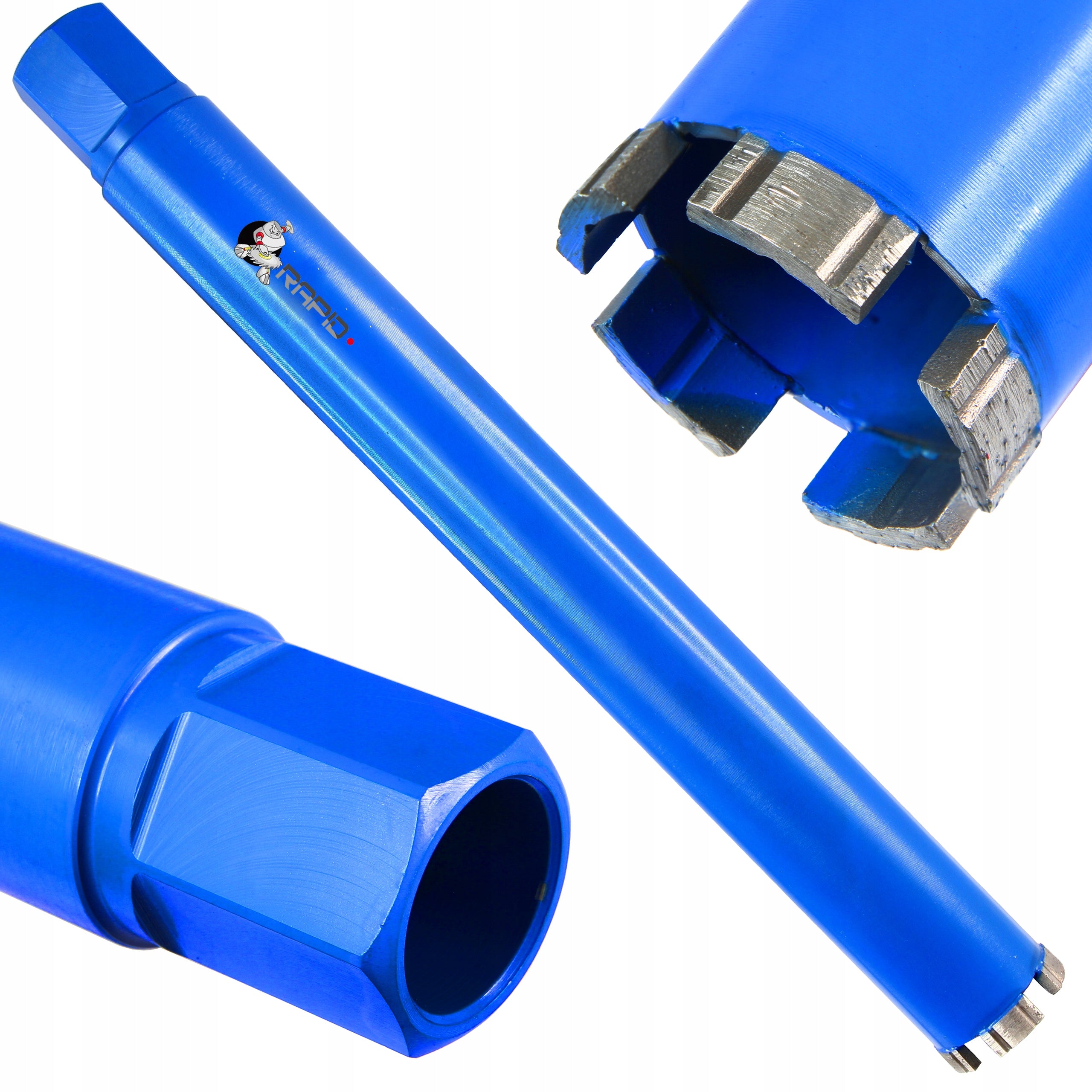 DIAMOND CROWN DRILL BIT FOR CONCRETE 52 x 450mm DRILLING HOLE SAW