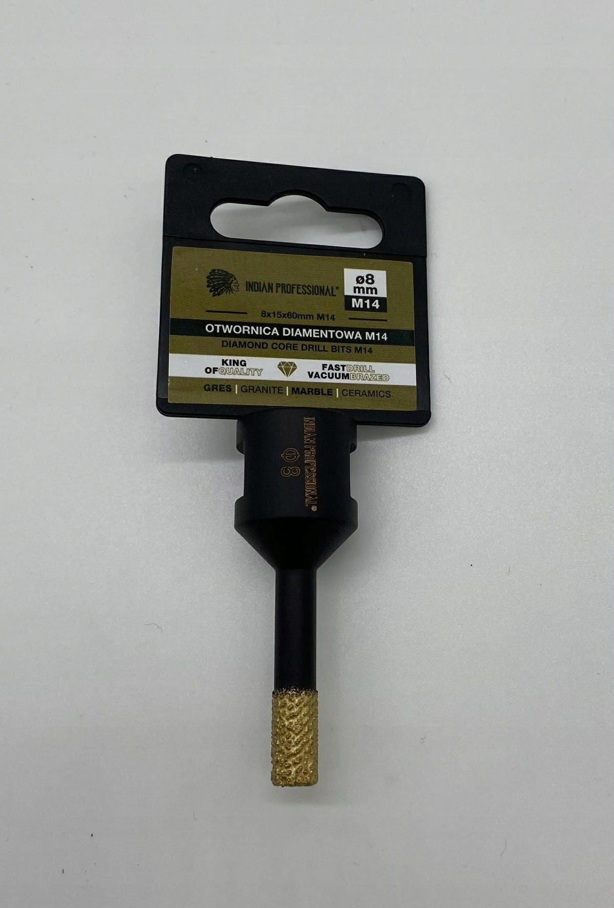 DIAMOND CROWN M14 8mm DRY DRILLING /INDIAN PROFESSIONAL