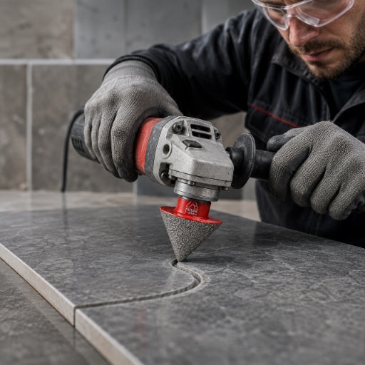 DIAMOND CUTTER CONE FOR STONEWARE 2-38MM M14 CERAMIC GLAZE HOLE SAW Series FREZ DIAMENTOWY STOŻEK