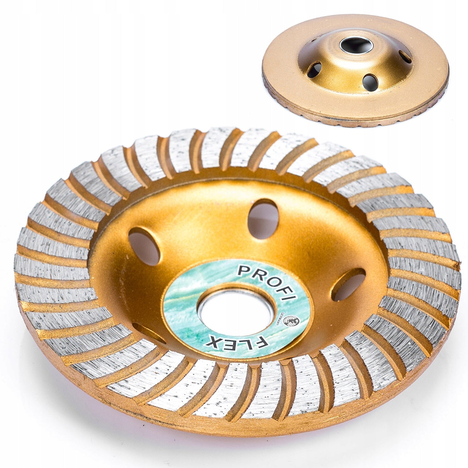 DIAMOND DISC 125MM FOR GRINDING CONCRETE STONE POT TURBO CUTTER