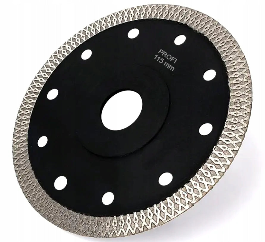 DIAMOND DISC FOR CUTTING SINTER TILE STONEWARE 115 mm PROFI XBLACK