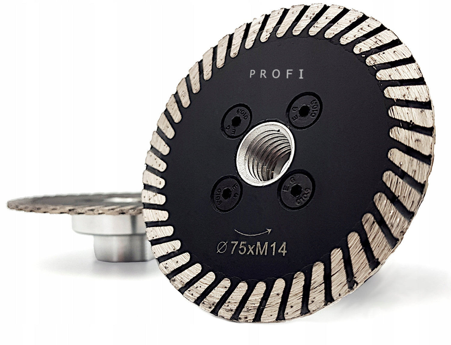DIAMOND DISC FOR CUTTING TILE STONEWARE 75 mm PROFI XBLACK Brand PROFI Diamond Technique