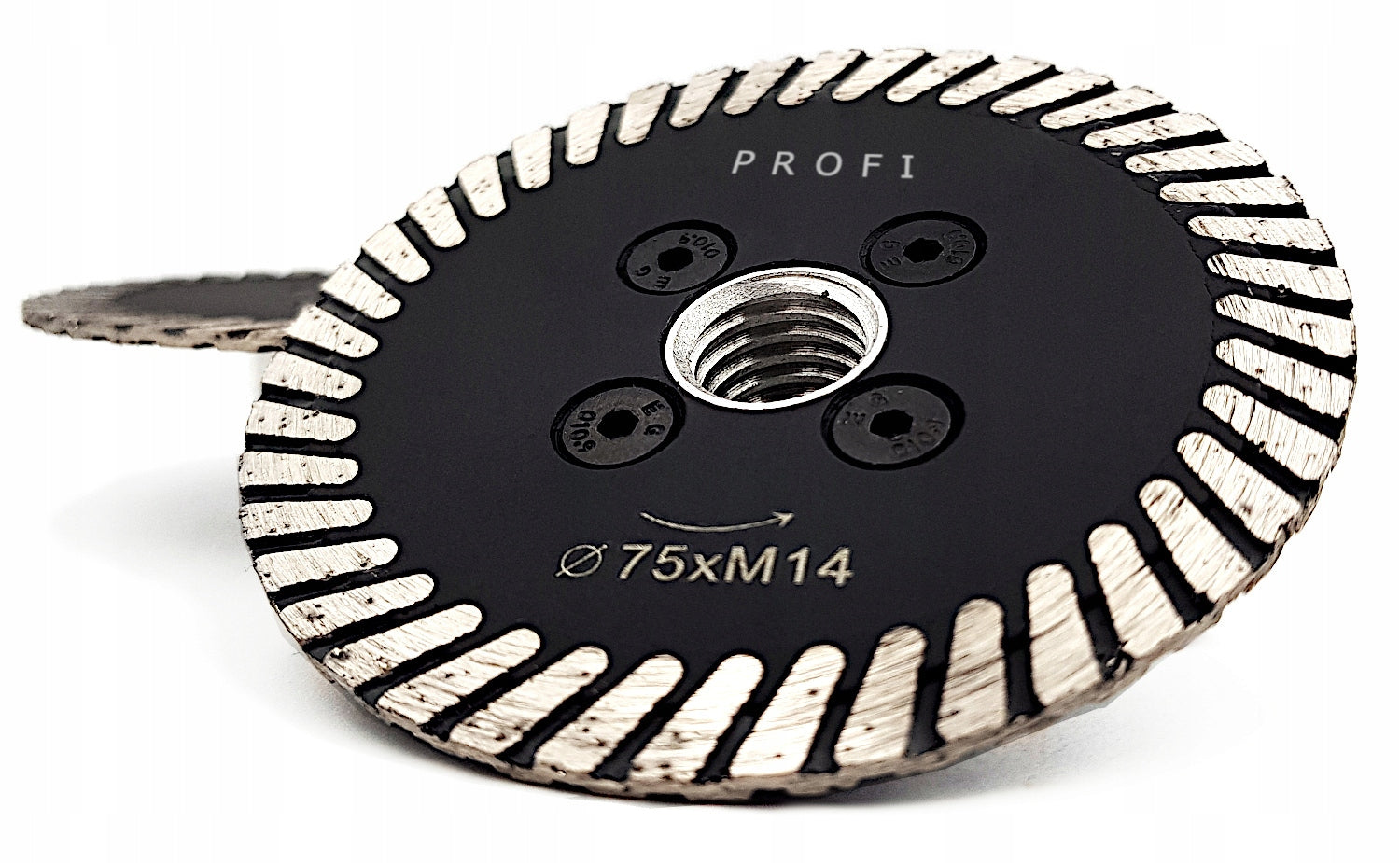 DIAMOND DISC FOR CUTTING TILE STONEWARE 75 mm PROFI XBLACK EAN (GTIN) 5905471743270