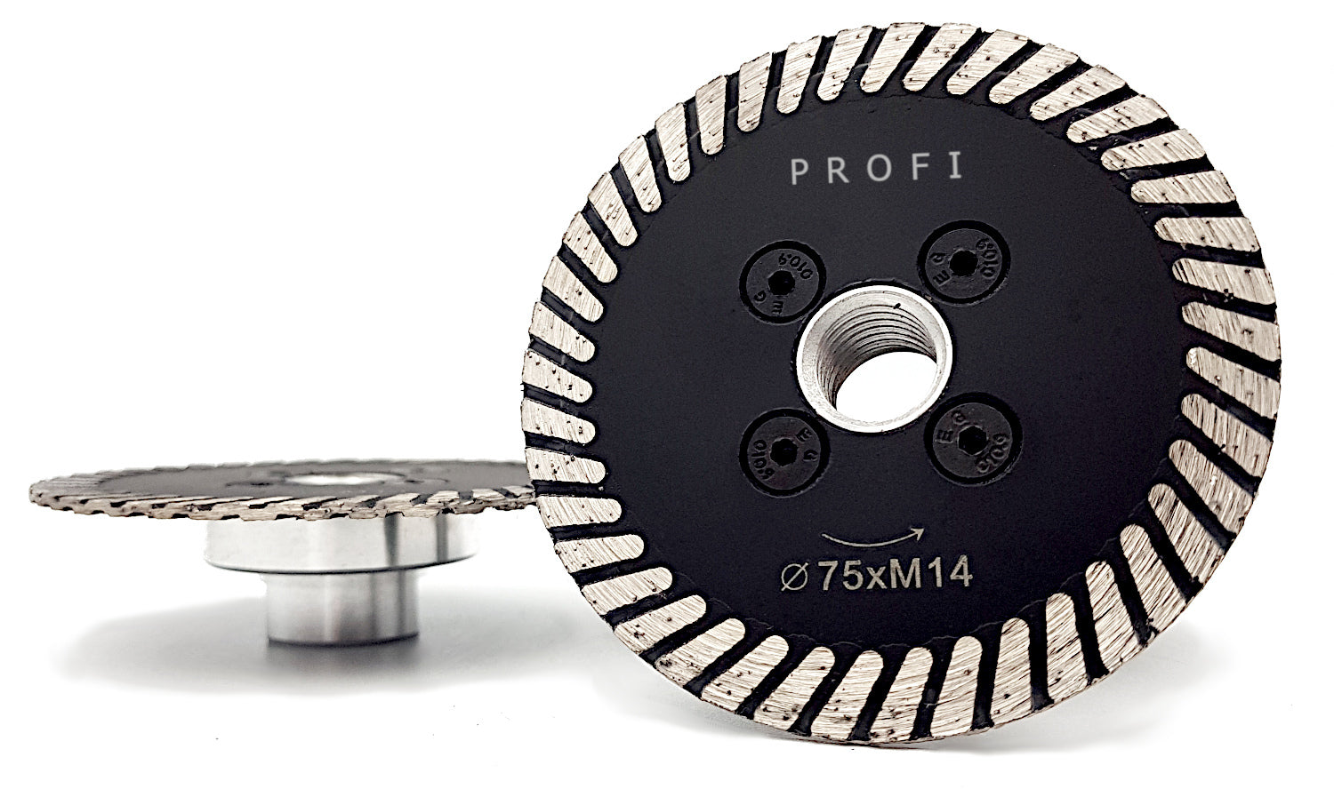 DIAMOND DISC FOR CUTTING TILE STONEWARE 75 mm PROFI XBLACK