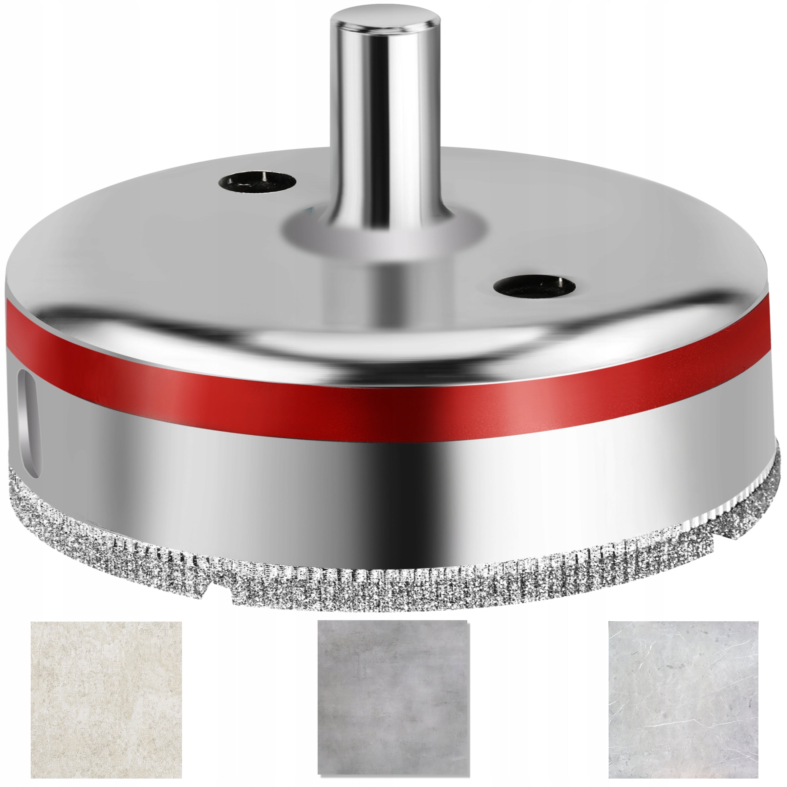 DIAMOND HOLE SAW ⌀ 100mm GALVANIC LACE FOR GLAZE TILE STONEWARE Packaging status original