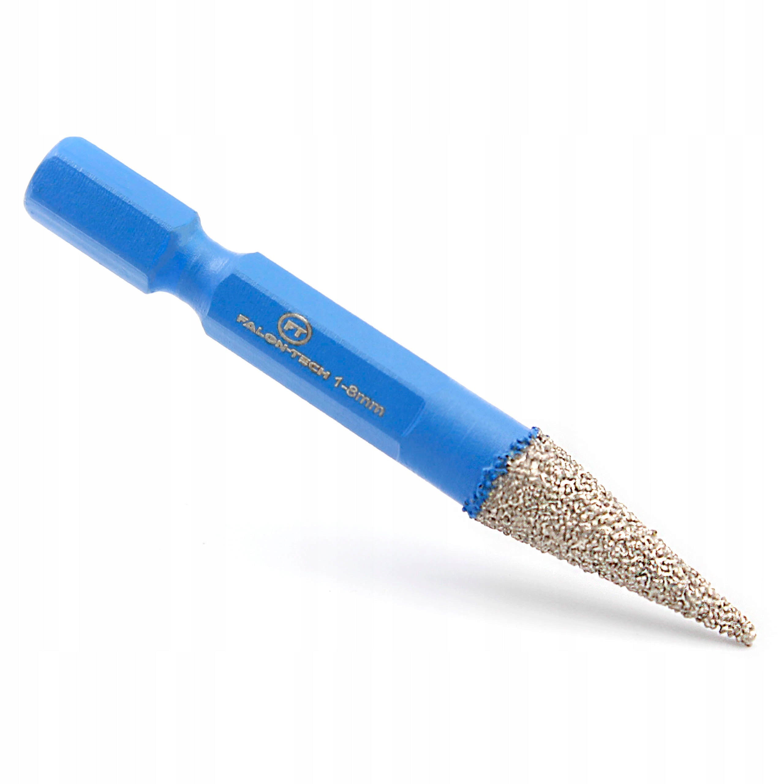 DIAMOND HOLE SAW FOR DRILL BIT CONICAL CUTTER FOR STONEWARE HEX 1-8 mm