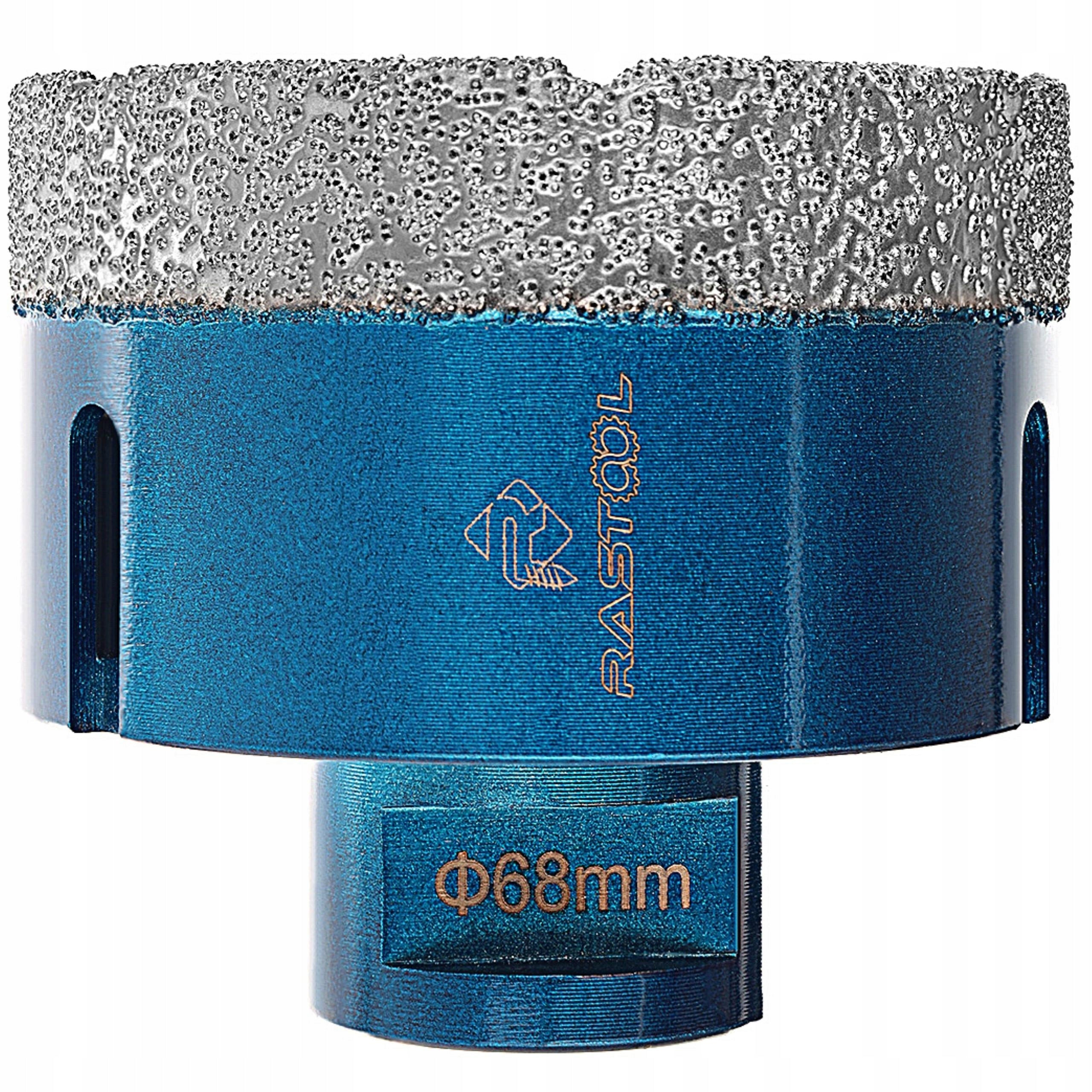 DIAMOND LACE 68MM HOLE SAW DRILL M14 FOR HARD STONEWARE TILES PRO Brand Rastool
