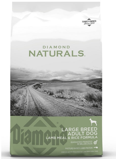 DIAMOND NATURALS Adult Large Breed Dog Lamb & Rice 15kg
