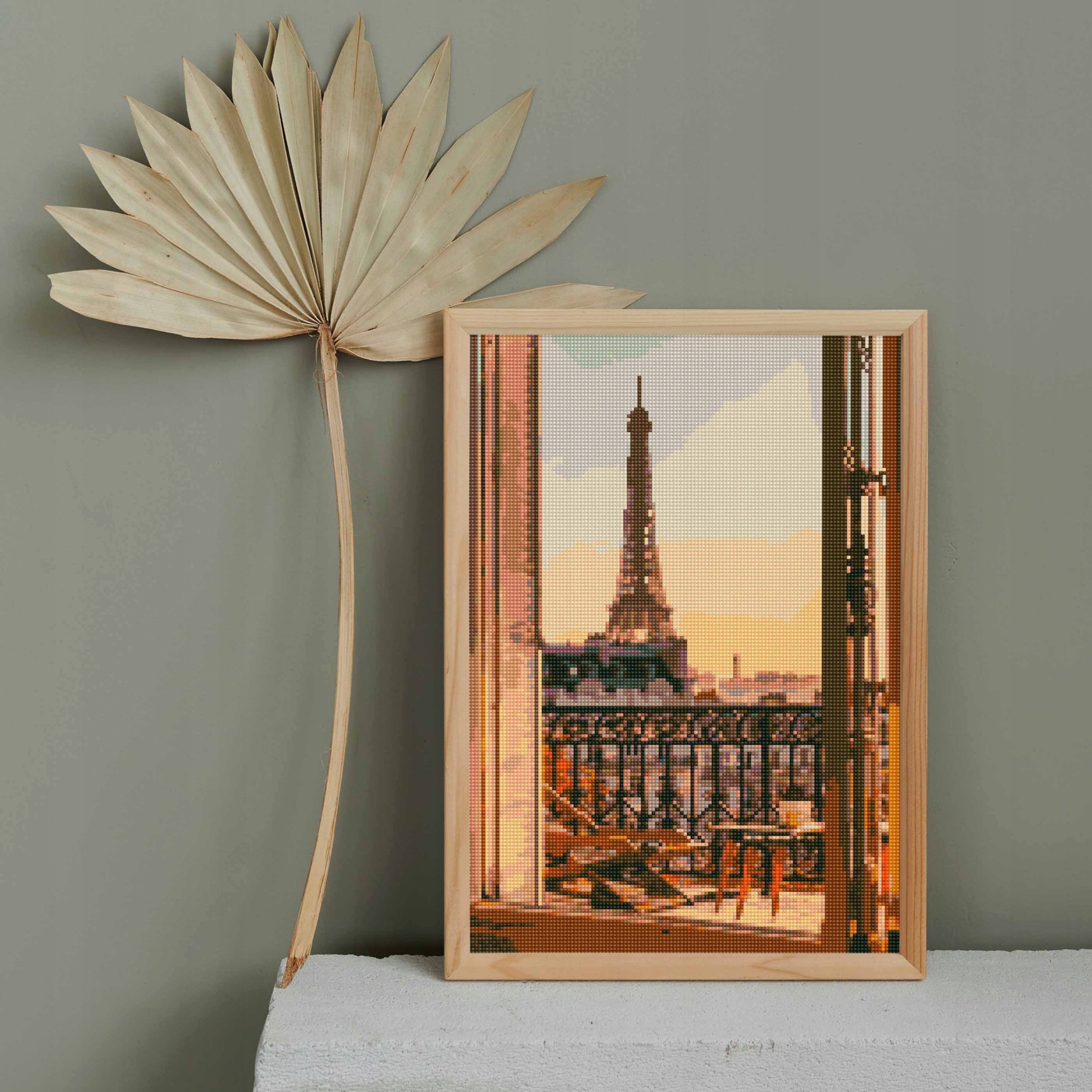 Diamantmosaik 5D-Diamantgemälde Oh Art! Paris, 40x50 cm 