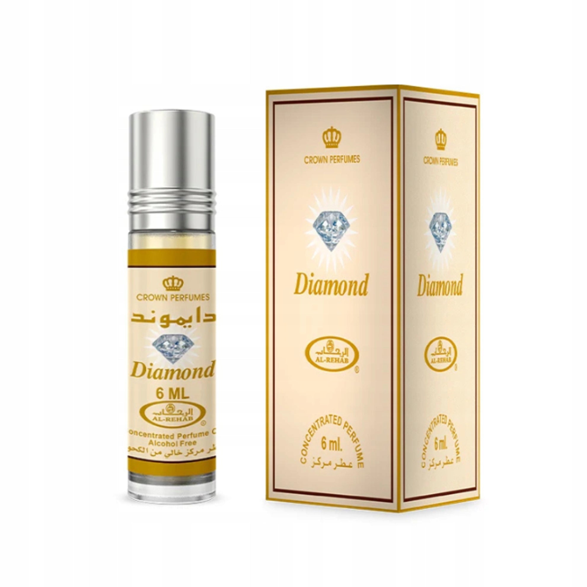 DIAMOND Perfume in Oil 6 ml CPO | Al Rehab Packaging status original