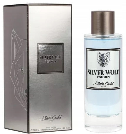 DIANE CASTEL SILVER WOLF for men Perfumed Men's Perfume EDP 100ml