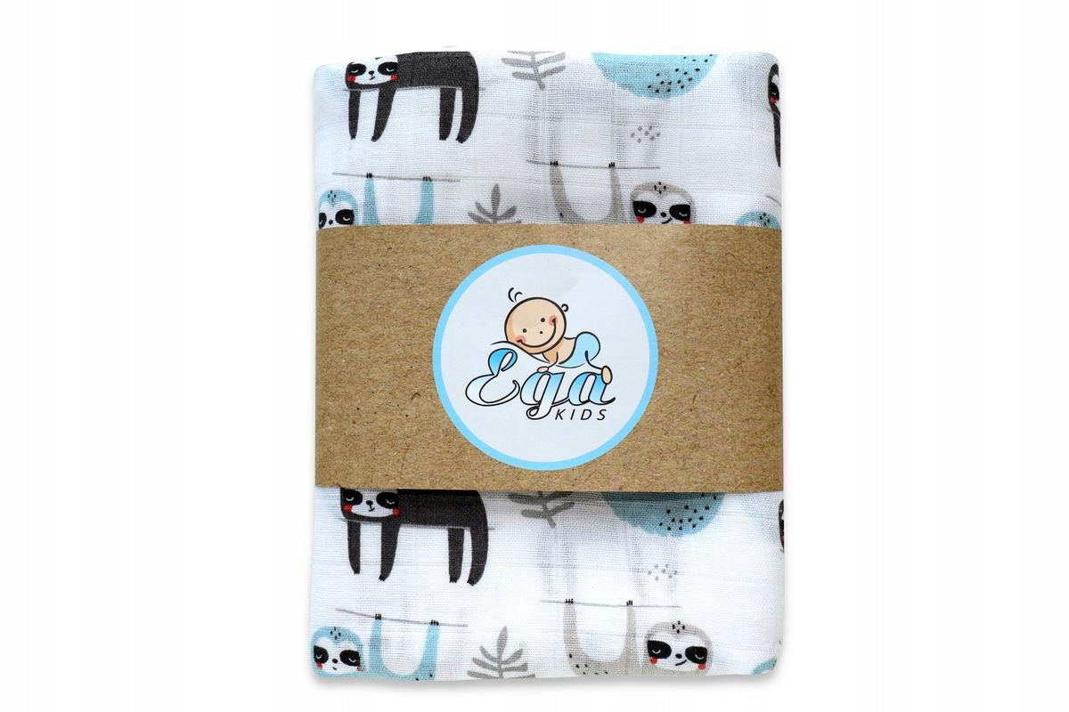 DIAPER BAMBOO SWADDLE BAMBOO 120X120 LAZY SUNDAY Packaging status original