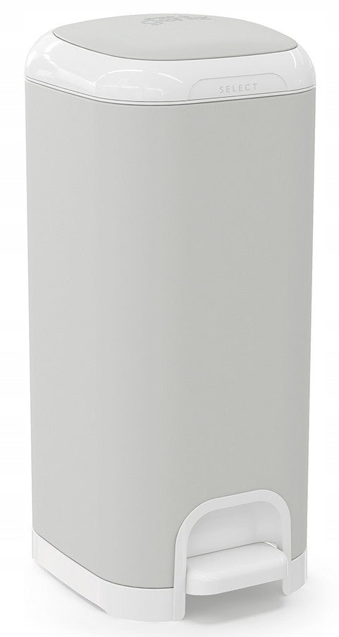 DIAPER GENIE SELECT Container Steel Basket for Diapers GREY + XL Cartridge