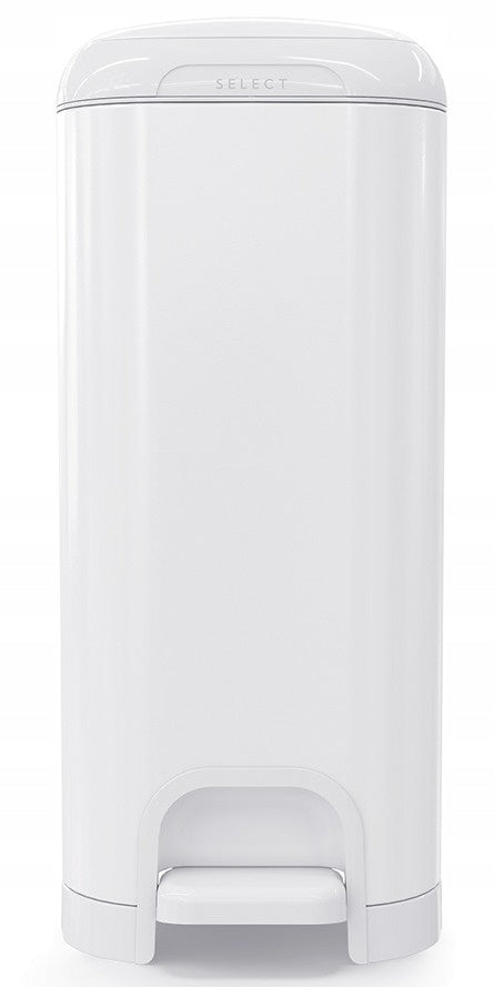 DIAPER GENIE SELECT Container Steel Basket for Diapers WHITE + XL Cartridge Medical device no
