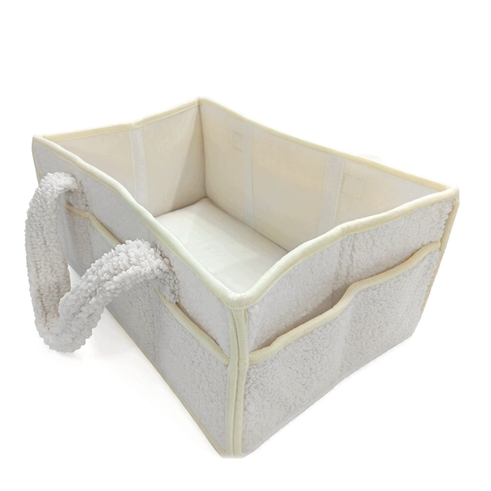 DIAPER ORGANIZER BABY BAG HOLDER PORTABLE BASKET Height 25 cm
