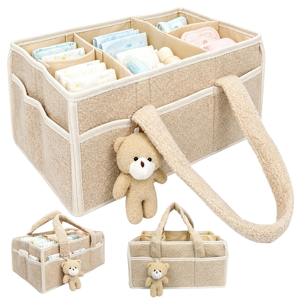 DIAPER ORGANIZER BAG FOR BABY MOM FELT MULTIFUNCTIONAL FELT