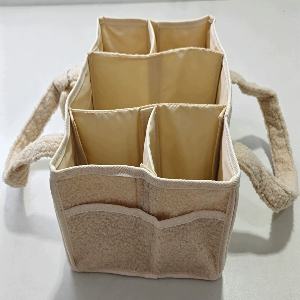 DIAPER ORGANIZER FELT BAG FOR MOM FOR BABY TOYS AND COSMETICS Brand Bedee